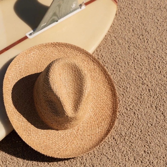 Will + Bear Wide Brim Jude Straw Hat Beachy Vacation Festival Vintage Inspired S main image 12